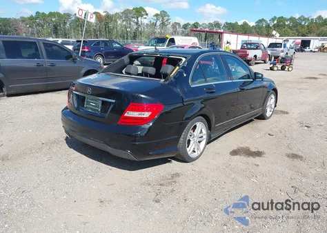 2013 Mercedes-Benz C 250 Luxury/Sport from USA, damaged, VIN WDDGF4HB5DA862291